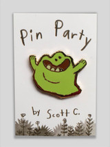 Sliming Fellow Enamel Pin