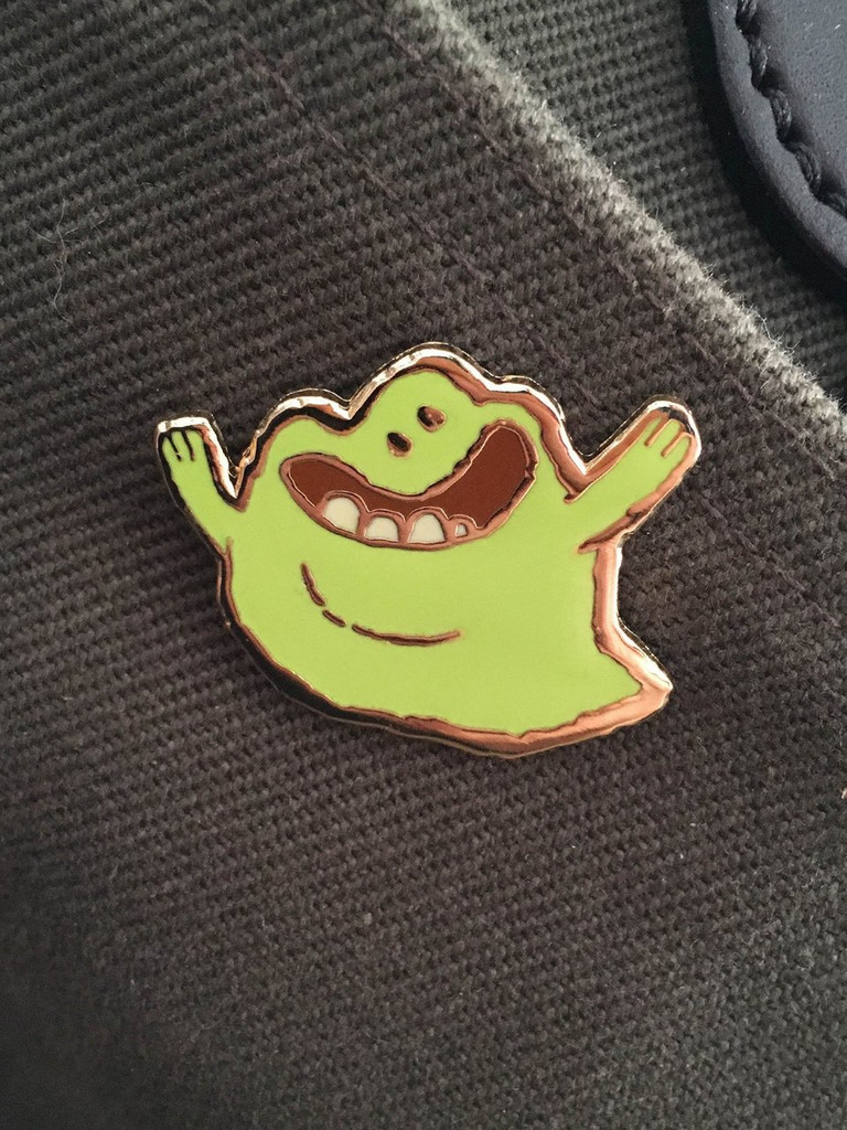 Sliming Fellow Enamel Pin