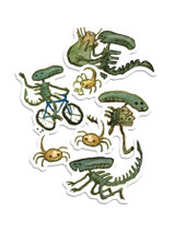 Life On Planet Alien Sticker Pack