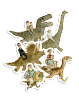 Jurassic Backs Sticker Pack