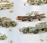 Driving Machines Enjoying Pizza