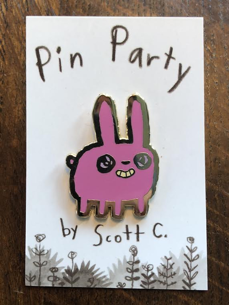 Chubby Bunny Pin