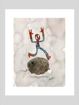 Web Slinger Upon Ball