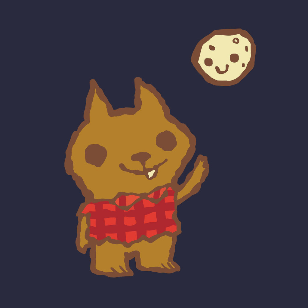 Little Wolf Adult Tee Shirt