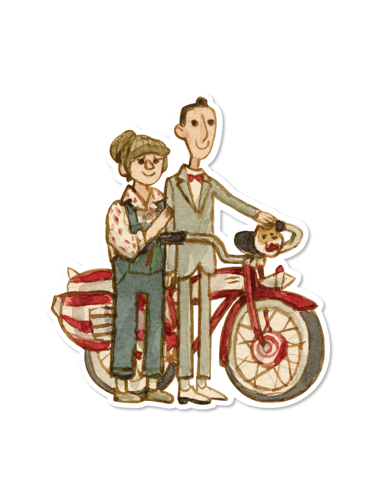 The Perfect Bike Individual 4 Inch Sticker