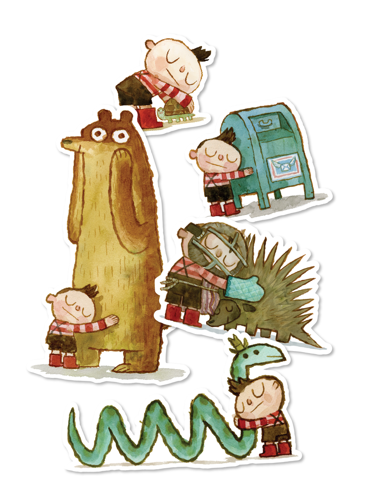 Hug Machine Sticker Sheet